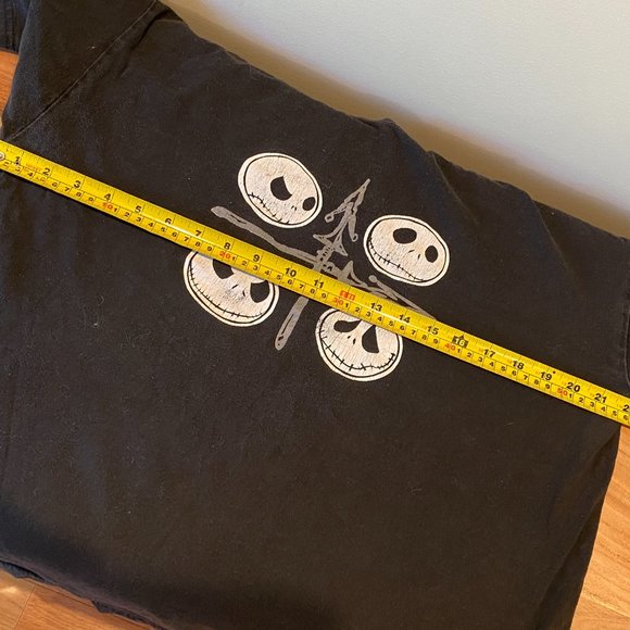 Nightmare Before Christmas Black T Shirt Size L - Picture 6 of 7